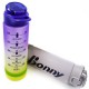 【BONNY】1SUYN005紫綠 無毒無異味環保運動水壺900ml